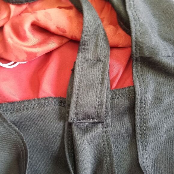 NWT Sage The Label Molly Burgundy Leopard Print Cowl Neck Backless Bodysuit - Picture 11 of 11